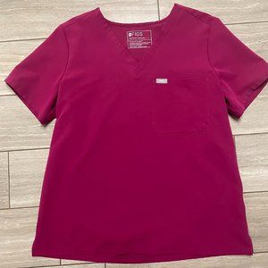 FIGS Dark Magenta Casma Large